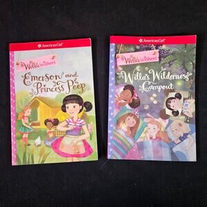 American Girl Wellie Wishers Books Set of 2 Paperback Doll